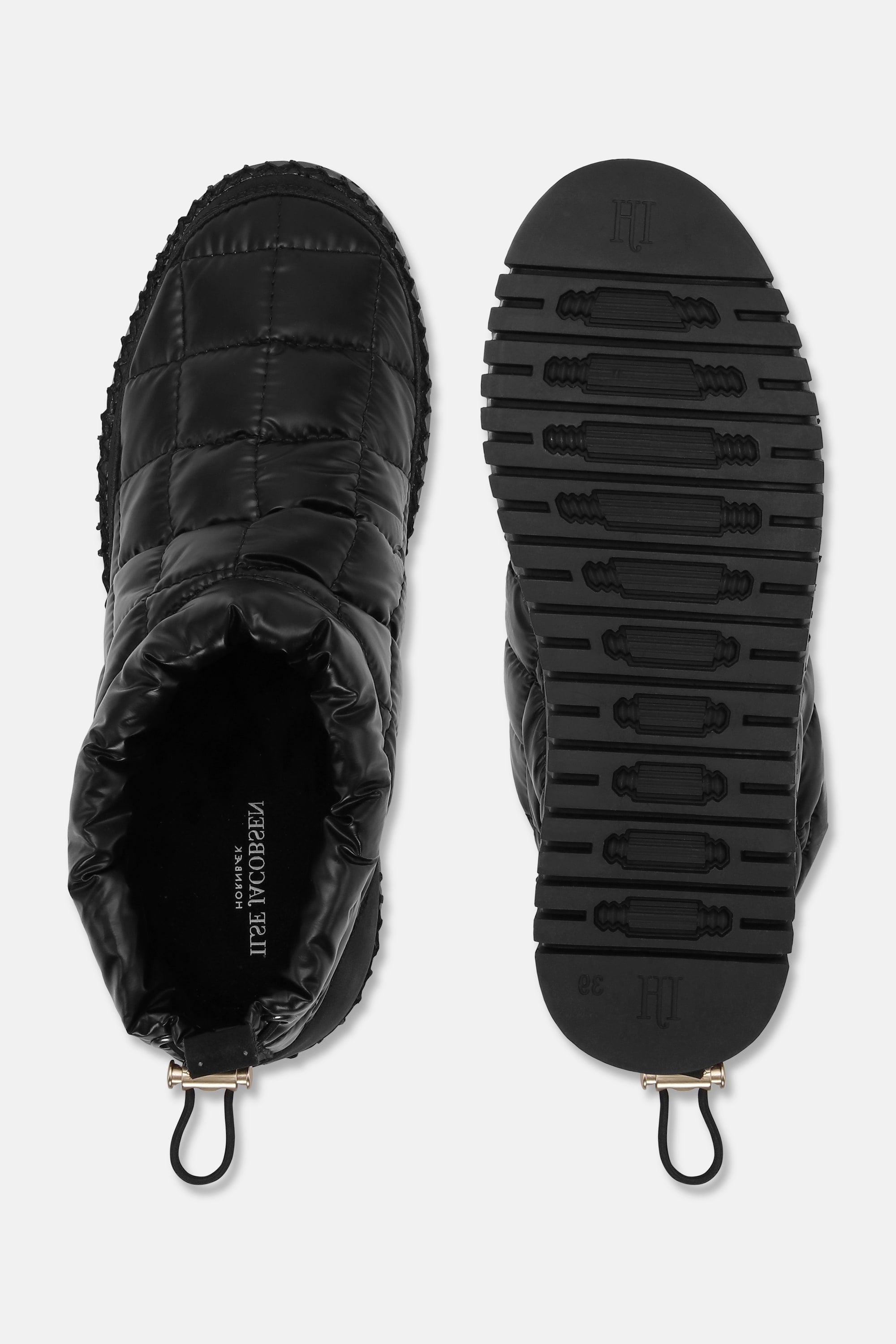 Tulip Low Padded Boot - Black Black